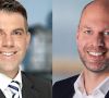 Neue Aufgaben in der Geschäftsführung von Apleona: Dr. Gert W. Riegel (links) und Michael Engel.