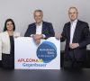 Fixierten den Zusammenschluss von Apleona und Gegenbauer (v.li.): Fabiola Fernandez (Co-CEO Gegenbauer), Dr. Jochen Keysberg (CEO Apleona) und Christian Kloevekorn (Co-CEO Gegenbauer).